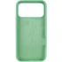 Чохол з закритим низом Silicone Case на Apple iPhone 17 Pro Max (6.9") – Зелений / Pistachio. Фото 3 з 5