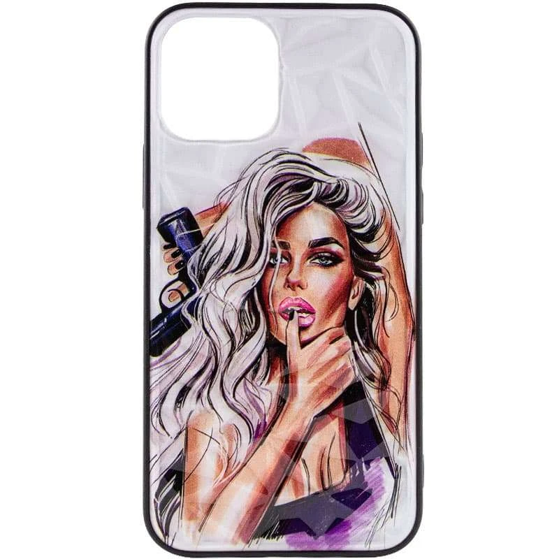 

Скляний чохол Prisma Ladies на Apple iPhone 12 Pro (6.1") (Purple)