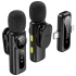 Петличний бездротовий мікрофон WIWU WM007 Dual-mic (Lightning/Type-C) – Black. Фото 4 з 6