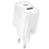 МЗП Hoco CS112A Lounge PD30W+QC3.0 (1USB-A/1C) – White. Фото 1 з 4