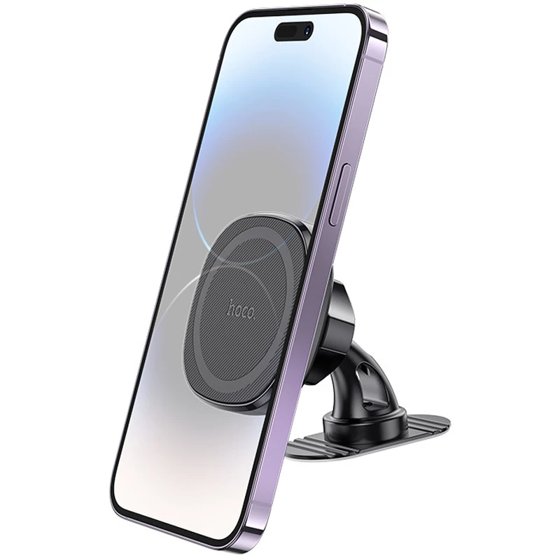 Автотримач Hoco H35 Cheeatag magnetic ring (center console) – Black. Фото 5 з 8