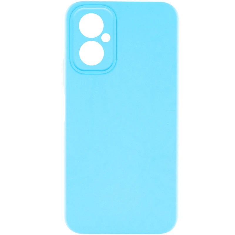 Чохол Silicone Cover Ummi Lakshmi Full Camera (AA) для Motorola Moto G55 – Блакитний / Sky Blue. Фото 1 з 1