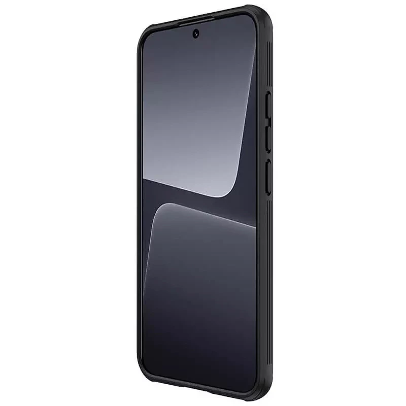Карбована накладка Nillkin Pro зі шторкою для камери на Xiaomi 13 Pro – Black. Фото 5 з 8