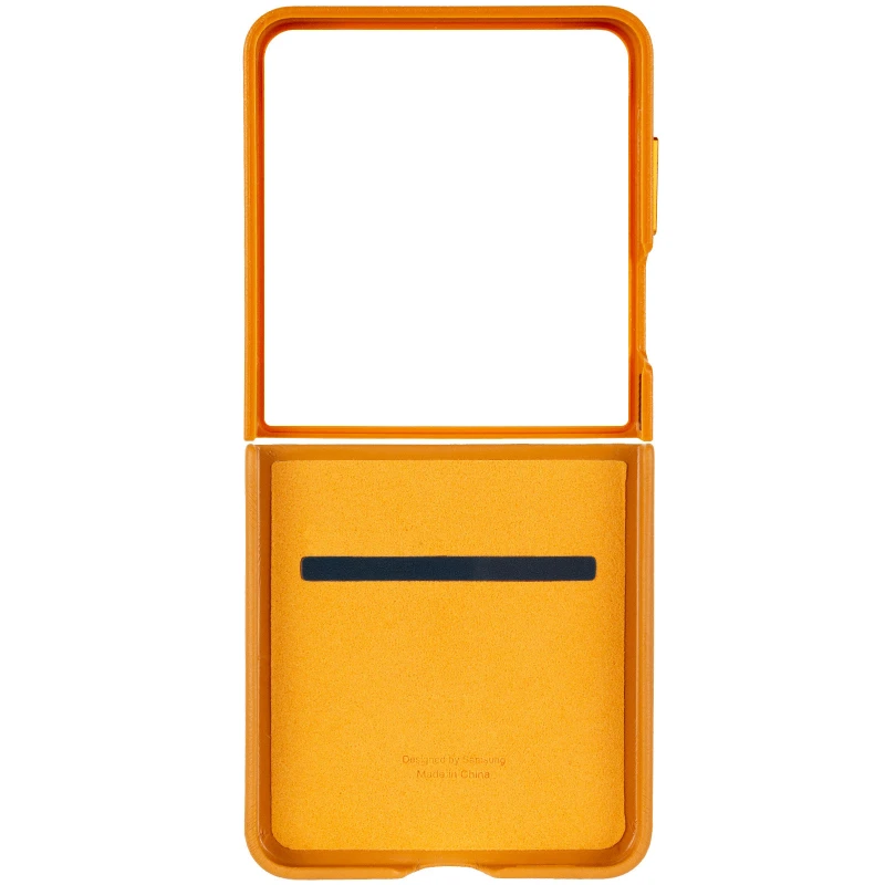 Шкіряний чохол Leather Case Premium на Samsung Galaxy Z Flip7 – Brown. Фото 4 з 5