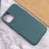 Шкіряний чохол Silicone Case Soft на Apple iPhone 11 Pro (5.8") – Pine green. Фото 8 з 9