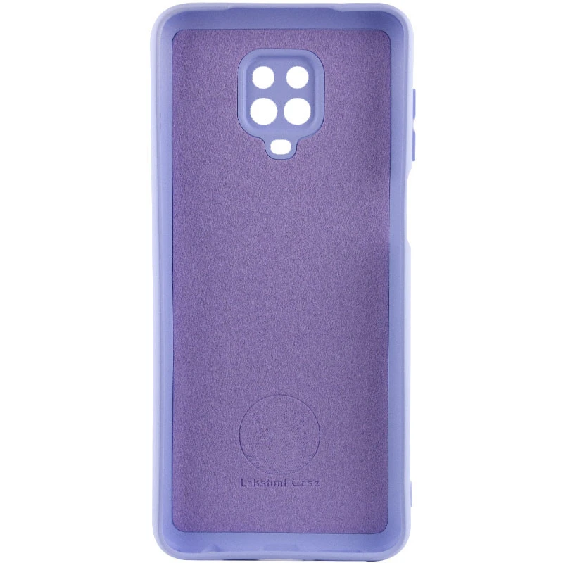 Чохол Silicone Case Lakshmi Premium L з закритою камерою на Xiaomi Redmi Note 9s / Note 9 Pro / Note 9 Pro Max – Бузковий / Dasheen. Фото 2 з 2
