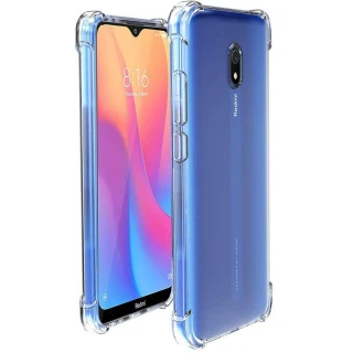 Силіконовий чохол з критими бортами на Xiaomi Redmi 8a фото 1 з 6