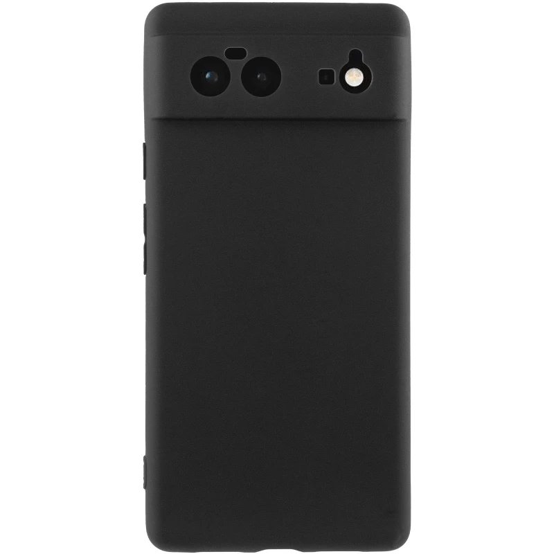Чорний силіконовий чохол Epik із захистом камери на Google Pixel 6 – Чорний. Фото 3 з 7