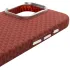 Чехол TPU+PC KVZV Triangular Pattern with Magnetic Fit для Apple iPhone 15 Pro (6.1") – Red. Фото 5 из 6
