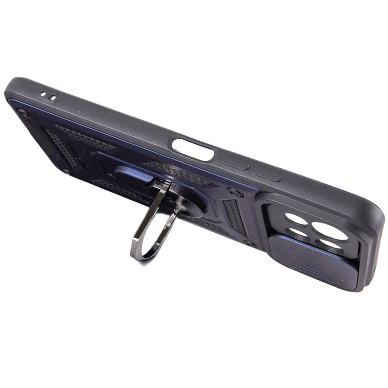 Удароміцний чохол Ummi Camshield Serge Ring (in box) для Xiaomi Mi 11 Lite – Синій / Navy. Фото 3 з 3