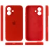 Чохол Silicone Case з захистом камери на Apple iPhone 16 Plus – Червоний / Red. Фото 5 з 8
