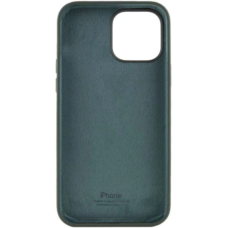 Чехол Silicone Case с закрытым низом для Apple iPhone 13 Pro Max (6.7") – Зеленый / Cyprus Green. Фото 4 из 10