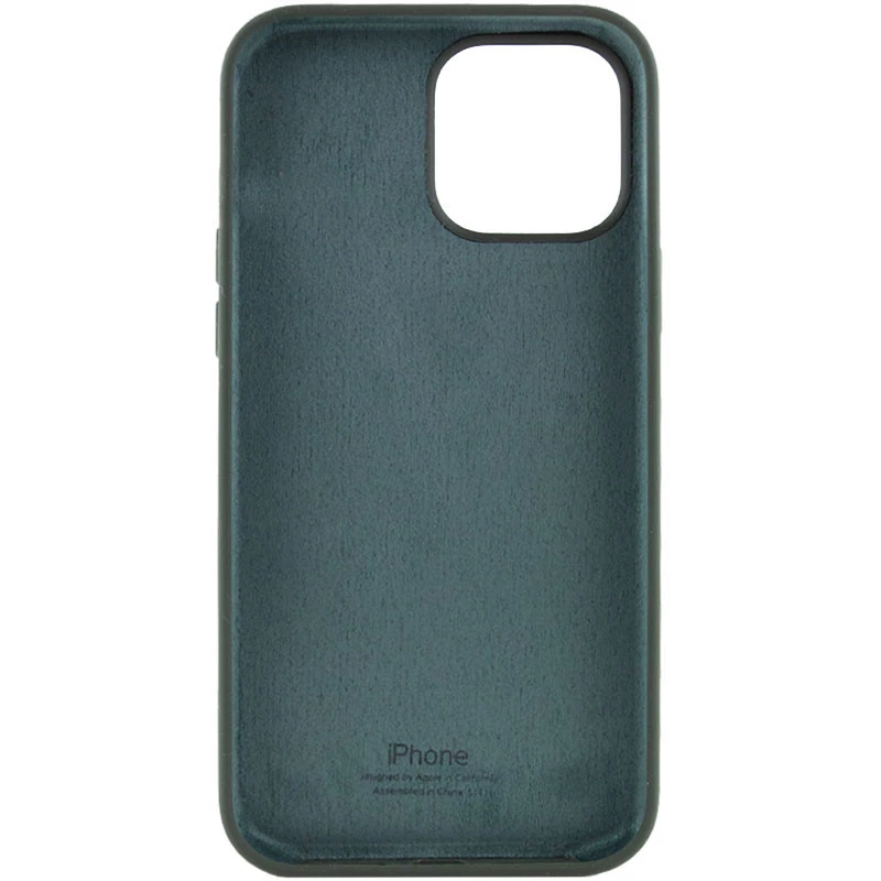 Чохол Silicone Case з закритим низом на Apple iPhone 15 Plus (6.7") – Зелений / Cyprus Green. Фото 2 з 4