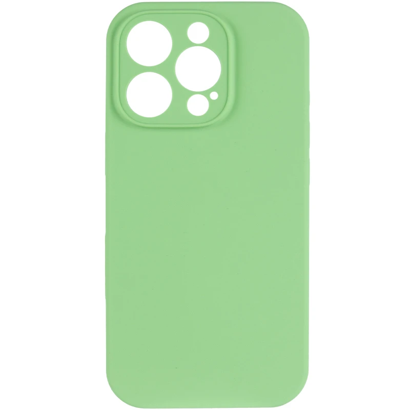 Чохол Silk Full Camera Protective (AA) NO LOGO для Apple iPhone 13 Pro (6.1") – М'ятний / Mint. Фото 10 з 14