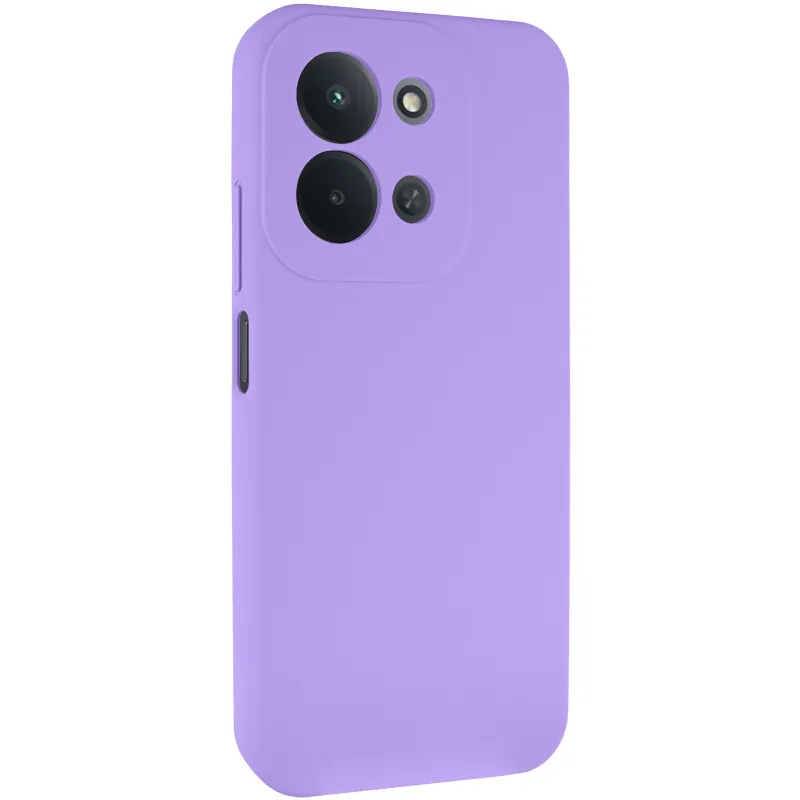 Чехол Silicone Case Lakshmi Premium з закритою камерою на Xiaomi Redmi 15C (Global) – Сиреневый / Dasheen. Фото 1 из 6