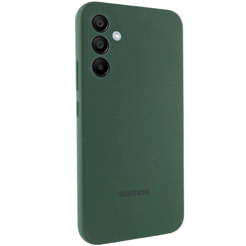 Чохол Silicone Case Lakshmi Premium L з закритою камерою на Samsung Galaxy A56 5G – Зелений / Cyprus Green. Фото 3 з 10