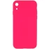 Чохол Silicone Case Square L з захистом камери на Apple iPhone XR (6.1") – Рожевий / Barbie pink. Фото 1 з 1