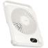 Портативный вентилятор Hoco HX607 handheld folding fan 2000 mAh – White. Фото 2 из 3