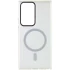 Силиконовый чехол Lyon из MagSafe на Samsung Galaxy S23 Ultra – White. Фото 3 Силиконовый чехол Lyon из MagSafe на Samsung Galaxy S23 Ultra – White. Фото 3 из 8