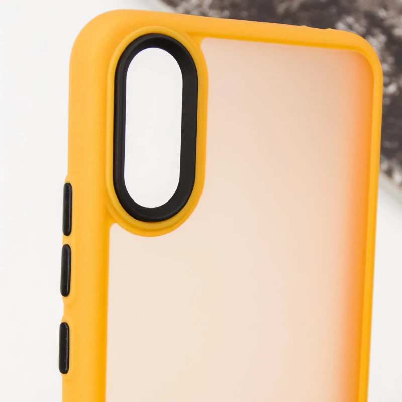 Чехол TPU+PC Lyon Frosted на Xiaomi Redmi 9A – Orange. Фото 6 из 6