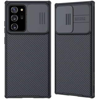 Карбована накладка Nillkin зі шторкою для камери на Samsung Galaxy Note 20 Ultra фото 1 з 7