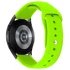 Силіконовий ремінець Sport для Smart Watch 20mm – Салатовий / Neon green. Фото 1 з 1