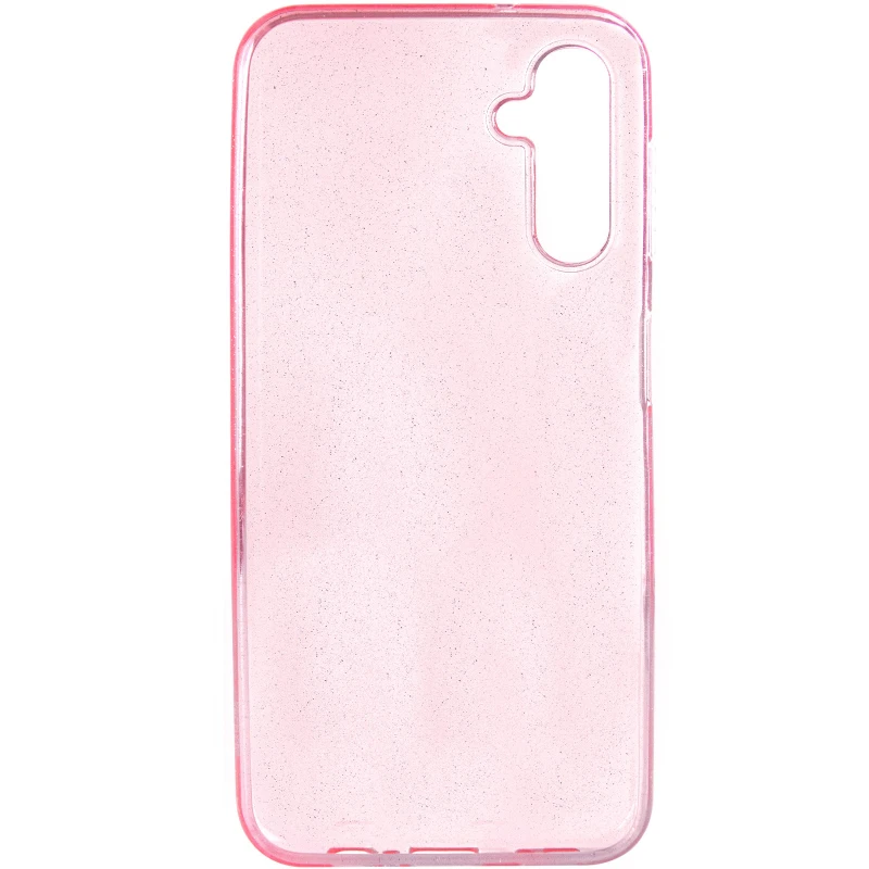 Блискучий силіконовий чохол на Samsung Galaxy A14 4G/5G – Pink. Фото 4 з 23