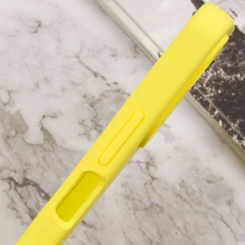 Чохол Silicone Case Lakshmi Premium із закритою камерою для Xiaomi Redmi 13C – Жовтий / Yellow. Фото 11 з 15