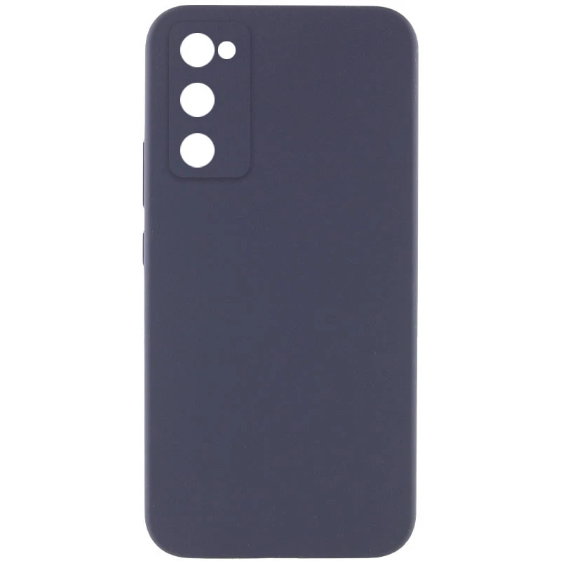 Чохол Silicone Case Lakshmi Premium із закритою камерою для Samsung Galaxy S20 FE – Сірий / Dark Gray. Фото 2 з 5