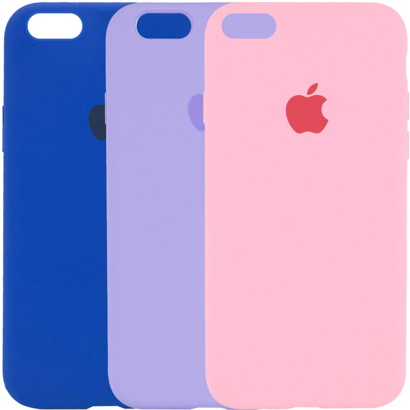 Чехол Silicone Case с закрытым низом для Apple iPhone SE (2020) фото 3 из 4