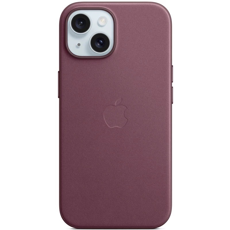 

Чохол FineWoven with MagSafe для Apple iPhone 15 (6.1") (Mulberry)