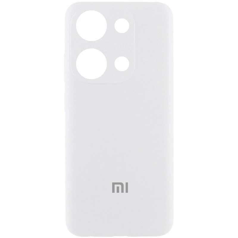 Силіконовий чохол Cover Lakshmi з захистом камери для Xiaomi Poco X6 Pro – Білий / White. Фото 1 з 2