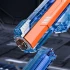 Водяний акумуляторний пістолет Water Gun 66-35 (500ml) with lithium battery – Blue / Orange. Фото 4 з 8