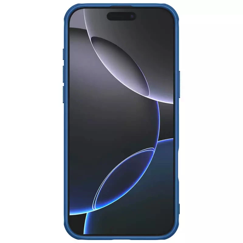 Пластиковая накладка Nillkin Pro для Apple iPhone 16 Pro Max – Синий / Blue. Фото 4 из 7