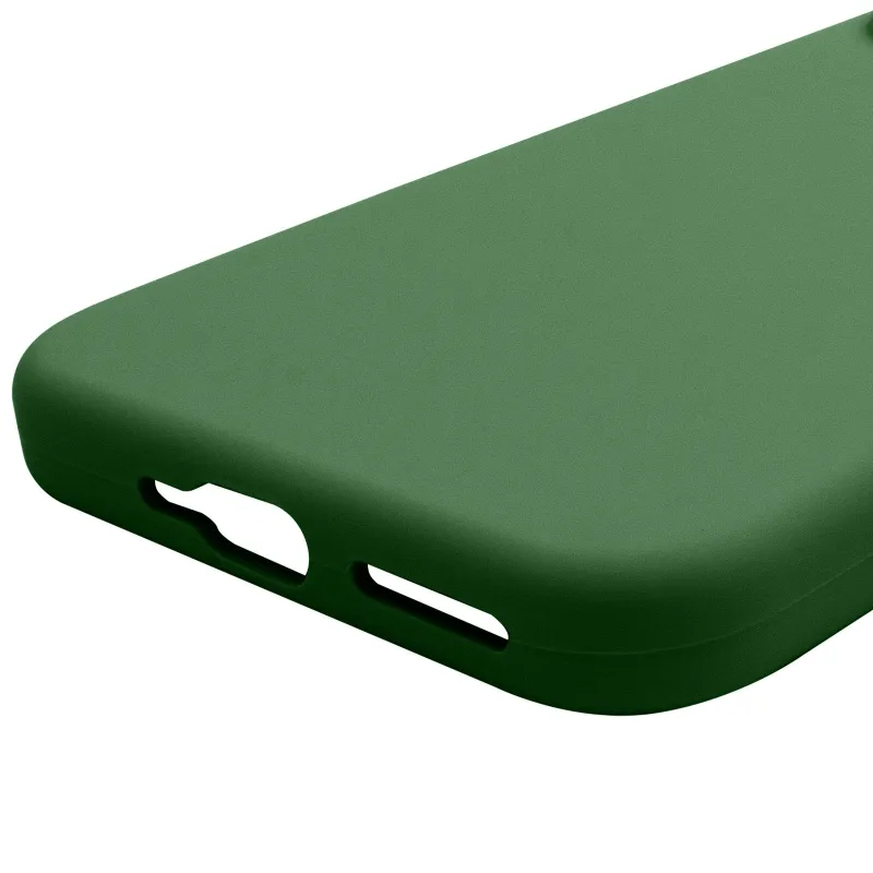 Чохол Silicone Cover Ummi Lakshmi (AA) для Google Pixel 10 – Зелений / Dark green. Фото 6 з 6