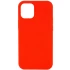 Чехол с закрытым низом Silicone Case для Apple iPhone 16 Pro Max – Красный / Red. Фото 3 из 8