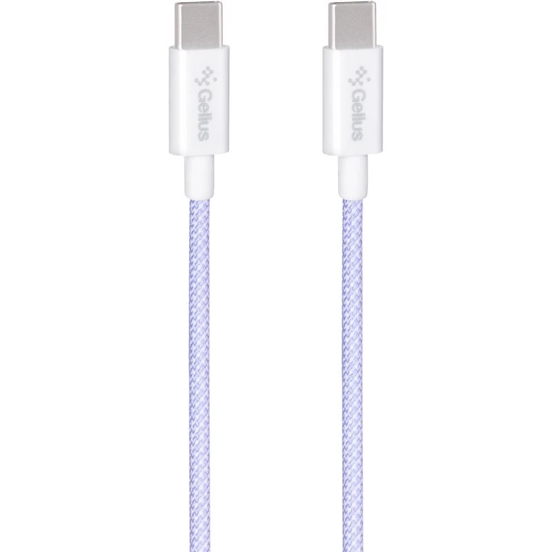 Дата кабель Gelius iCable GP-UCN010 Type-C to Type-C 60W (1.2m) – Violet. Фото 1 з 3