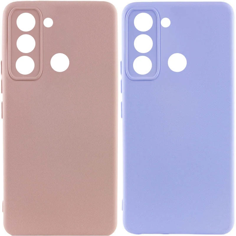 Чехол Silicone Case Lakshmi Premium з закритою камерою на TECNO Spark 8C фото 1 из 2