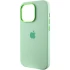 Чохол Silicone Case з металевими кнопками на Apple iPhone 13 Pro (6.1") – Зелений / Pistachio. Фото 4 з 9