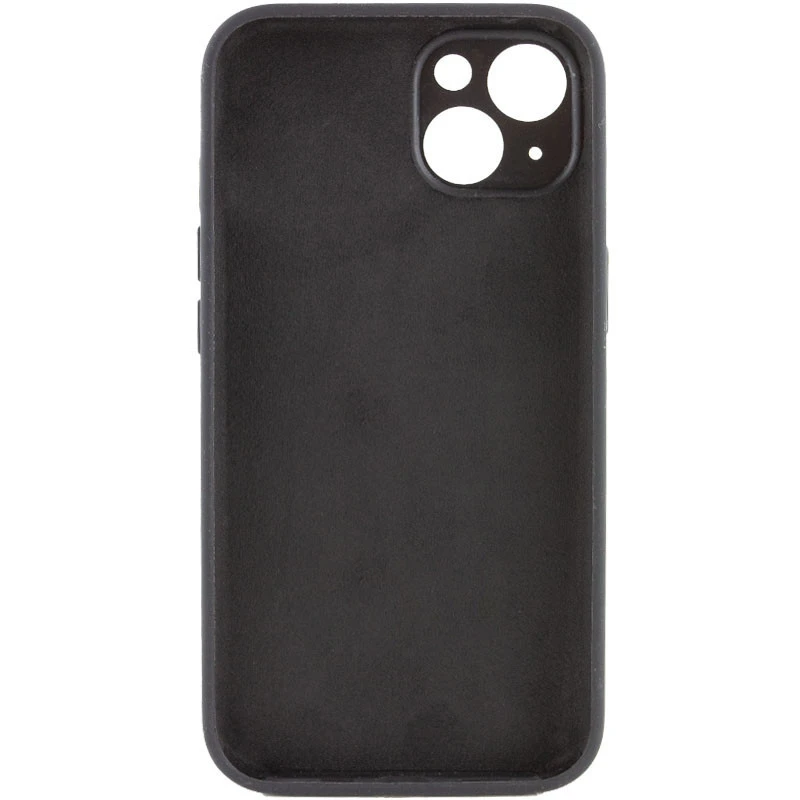 Чохол з захистом камери Silicone Case для Apple iPhone 14 Plus (6.7") – Чорний / Black. Фото 2 з 2