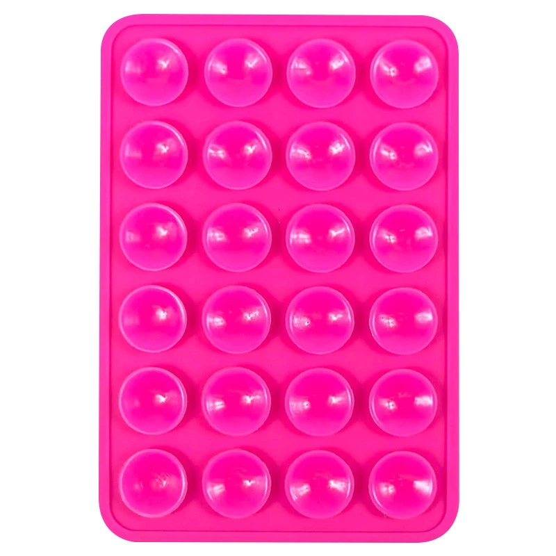 Держатель-присоска для телефона Sticker Side Silicone 3М 80*55 мм – Barbie Pink. Фото 1 из 2
