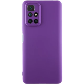 Кольоровий силіконовий чохол GETMAN із закритою камерою для Xiaomi Redmi 10 фото 1 з 5