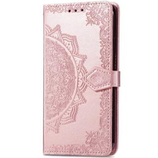 Шкіряний чохол-книжка Art Case з візитницею для Huawei P Smart Z — Рожевий