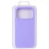 Чохол Silk (AA) NO LOGO with Magnetic Fit для Apple iPhone 17 Pro (6.3") – Бузковий / Dasheen. Фото 3 з 8
