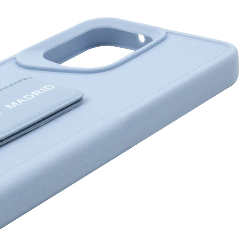 Чехол Вива с ремешком для Xiaomi Poco C65 – Blue. Фото 7 из 17