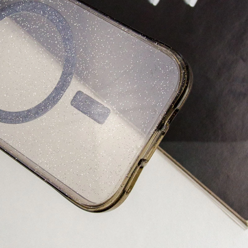 Зоряний чохол з MagSafe на Apple iPhone 12 Pro Max (6.7") – Black. Фото 9 з 12