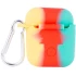 Силіконовий футляр Rainbow для навушників AirPods + карабін – Rainbow 1. Фото 2 з 4