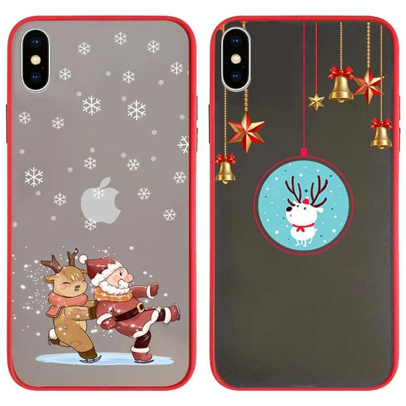 

TPU+PC чохол Christmas time на Apple iPhone X (5.8")