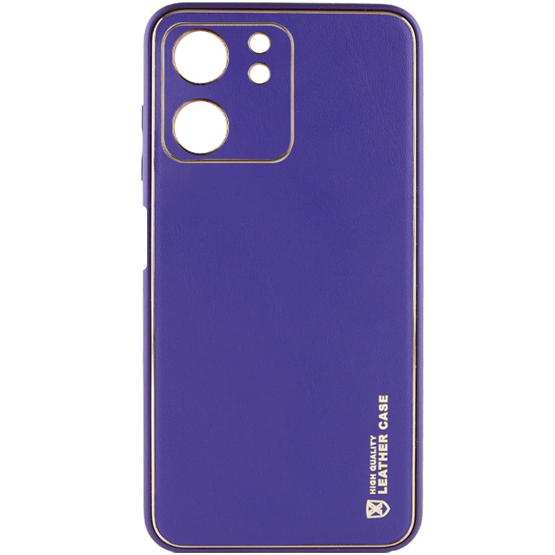 

Кожаный чехол Xshield для Xiaomi Poco C65 (Фиолетовый / Ultra Violet), Фіолетовий / ultra violet