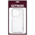 Ультратонкий силіконовий чохол GETMAN з критими бортами та камерою для Realme C61 – Безбарвний (прозорий). Фото 3 з 4